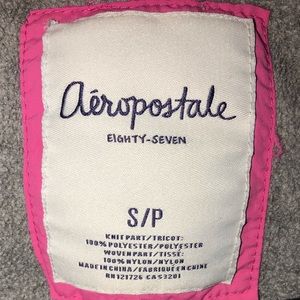 Aeropostale fleece gray jacket